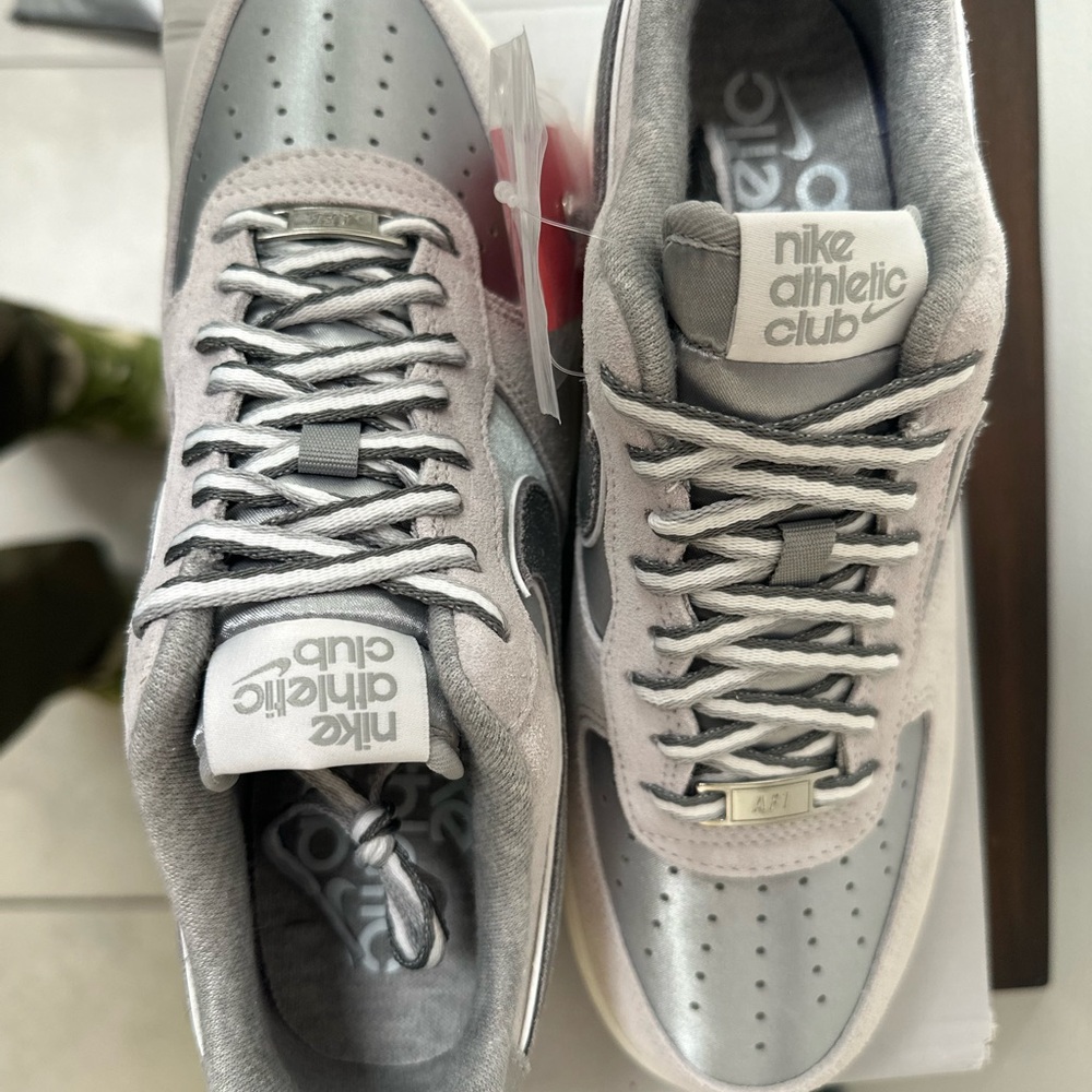 Nike Air Force 1 '07 Lx 'Athletic Club Light Smoke Grey' Women's - Picture 3 of 10